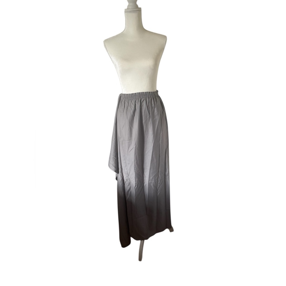 Zoran Women's Gray Maxi Skirt